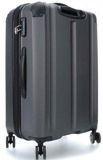 Средний чемодан на 4-х колесах 78/86 л Travelite City, антрацит