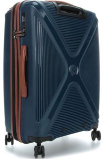 Средний чемодан на 4-х колесах 80/88 л Titan Paradoxx, темно-синий