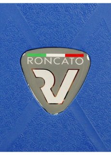 Средний чемодан на 4-х колесах из полипропилена 70 л Roncato Light, лагуна