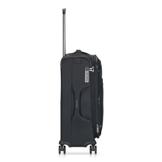 Средний чемодан Roncato GATEWAY – 72 / 83 л, 3.5 кг Черный