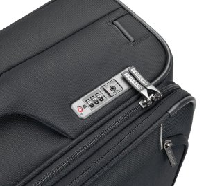 Средний чемодан Roncato GATEWAY – 72 / 83 л, 3.5 кг Черный