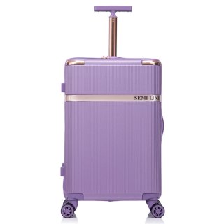 Средний чемодан Semi Line – 60 л, 3,14 кг Фиолетовый