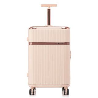 Средний чемодан Semi Line – 60 л, 3,14 кг Золотой