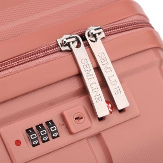 Середня валіза Semi Line – 63 л, 3,2 кг Рожева