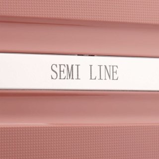 Середня валіза Semi Line – 63 л, 3,2 кг Рожева