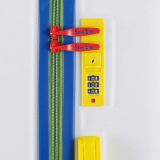 Середня валіза Semi Line – 63 л, 3 кг Біла