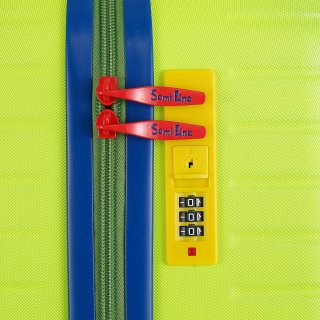 Середня валіза Semi Line – 65 л, 3,1 кг Зелена