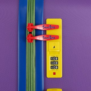 Середня валіза Semi Line – 65 л, 3 кг Фіолетова