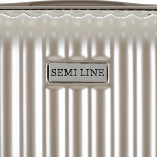 Середня валіза Semi Line – 66 л, 3.1 кг Золотиста