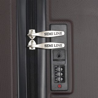 Средний чемодан Semi Line на 61 литр весом 3 кг Коричневый