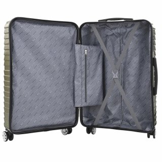 Середня валіза Semi Line на 64 літри вагою 4 кг Золотистий