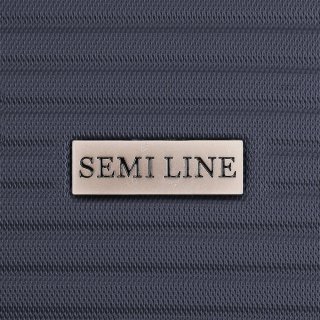 Середня валіза Semi Line на 66/76 л вагою 3,5 кг Синій