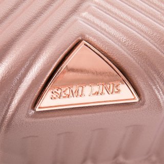 Средний чемодан Semi Line на 67 л весом 3,5 кг Шампань