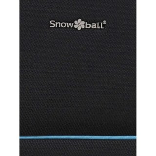 Средний чемодан Snowball 22204 на 65/78 л весом 3 кг из нейлона Черный