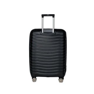 Середня валіза Snowball 43803 – 80/14 л, 3,9 кг Чорна