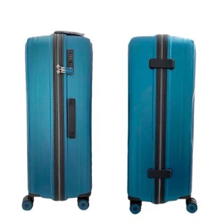 Средний чемодан Snowball AQUA Light на 68 л весом 2,3 кг из полипропилена Голубой