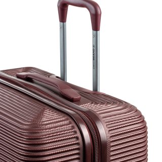 Средний чемодан Swissbrand Cairo на 65 л весом 3,4 кг из пластика Бордовый