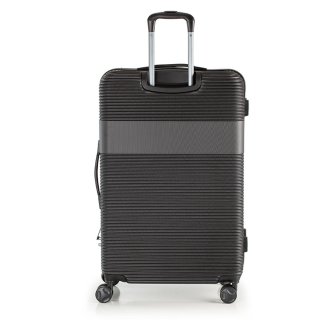Средний чемодан Swissbrand Cairo на 65 л весом 3,4 кг из пластика Черный