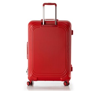 Средний чемодан Swissbrand London на 77 л из поликарбоната весом 3,27 кг Красный