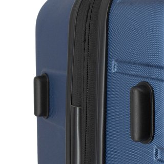Средний чемодан Swissbrand Nashville на 67/74 л весом 3,3 кг из пластика Синий