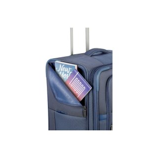 Средний чемодан Titan PRIME на 65/76 л весом 3,3 кг из полиэстера Синий