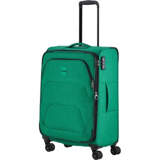Средний чемодан Travelite Adria на 60/66 л весом 2,9 кг Зеленый