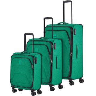 Средний чемодан Travelite Adria на 60/66 л весом 2,9 кг Зеленый