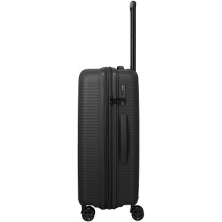 Середня валіза Travelite Air Stripe – 75 / 86 л, 3,5 кг Чорна