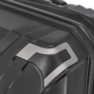 Средний чемодан Travelite Elvaa на 72/77 л весом 3,5 кг из полипропилена Черный