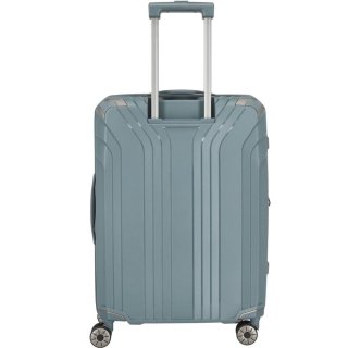 Средний чемодан Travelite Elvaa на 72/77 л весом 3,5 кг из полипропилена Голубой