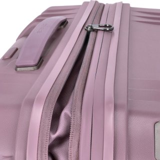 Средний чемодан Travelite Elvaa на 72/77 л весом 3,5 кг из полипропилена Розовый
