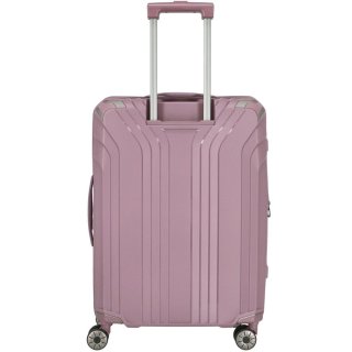 Средний чемодан Travelite Elvaa на 72/77 л весом 3,5 кг из полипропилена Розовый