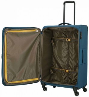 Средний чемодан Travelite GO на 64/69 л Синий