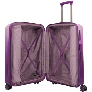 Середня валіза Travelite Lascana Edition – 63 / 69 л, 3,6 кг Рожева