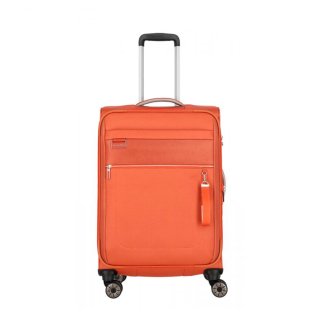 Средний чемодан Travelite Miigo на 61/66 л весом 3 кг Оранжевый