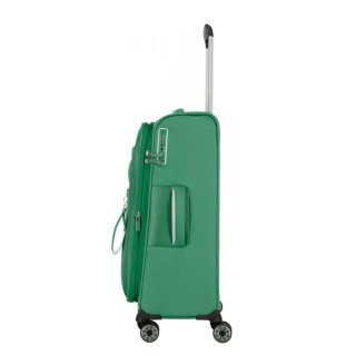 Средний чемодан Travelite Miigo на 61/66 л весом 3 кг Зеленый