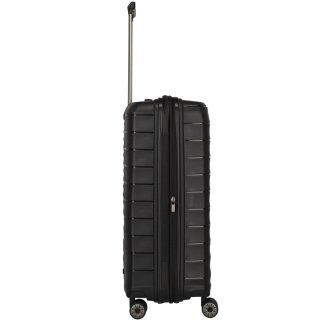 Середня валіза Travelite Mooby на 73/80 вагою 3,4 кг Чорна