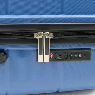 Средний чемодан Travelite Paklite Mailand Deluxe на 73 л весом 3,7 кг из полипропилена Синий