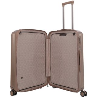 Средний чемодан Travelite Paros – 63/69 л, 3,6 кг Коричневый