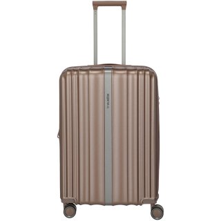 Средний чемодан Travelite Paros – 63/69 л, 3,6 кг Коричневый