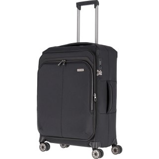 Средний чемодан Travelite Priima на 62/72 л весом 2,7 кг Черный