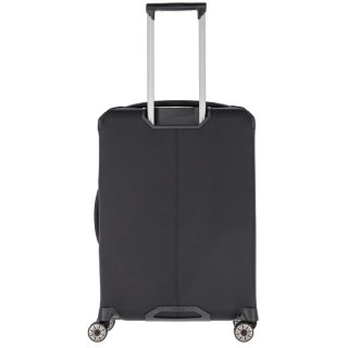 Средний чемодан Travelite Priima на 62/72 л весом 2,7 кг Черный