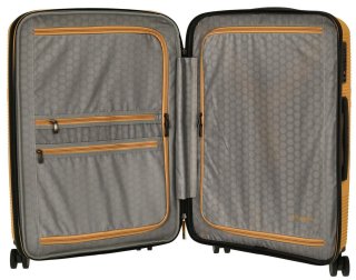 Средний чемодан Travelite Smarty Mint из полипропилена на 71 л Желтый