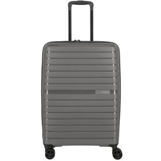 Средний чемодан Travelite Trient на 67 л весом 3 кг из полипропилена Антрацит