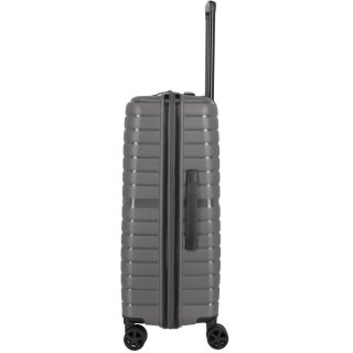 Средний чемодан Travelite Trient на 67 л весом 3 кг из полипропилена Антрацит