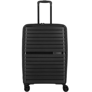 Средний чемодан Travelite Trient на 67 л весом 3 кг из полипропилена Черный