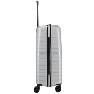 Средний чемодан Travelite Trient на 67 л весом 3 кг из полипропилена Серебристый