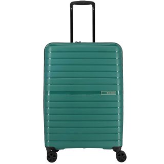 Средний чемодан Travelite Trient на 67 л весом 3 кг из полипропилена Зеленый