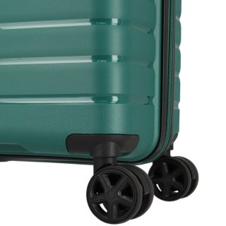 Средний чемодан Travelite Trient на 67 л весом 3 кг из полипропилена Зеленый