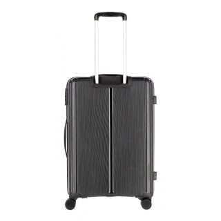 Средний чемодан Travelite Vaka на 59 л весом 3,2 кг из полипропилена Черный